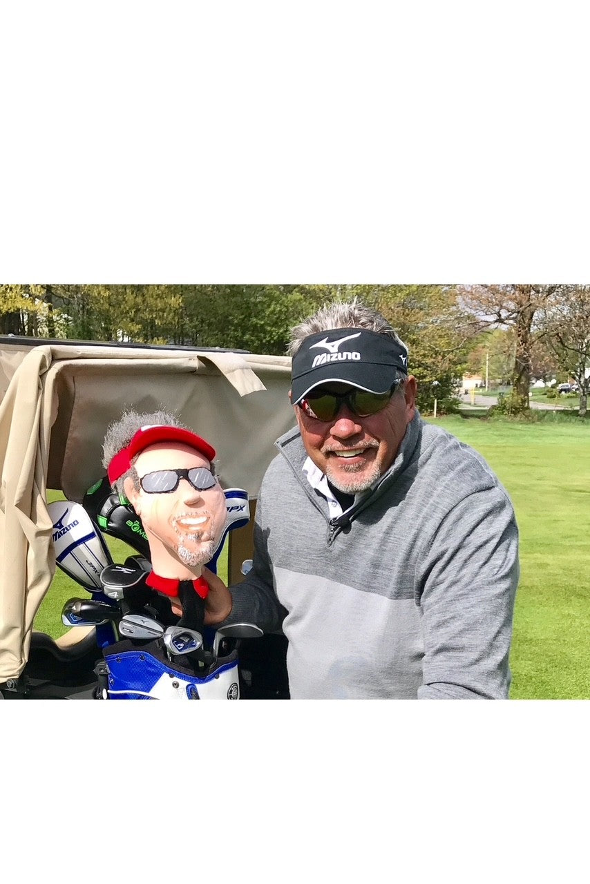 Turn Dad Into a Golf Headcover, the ultimate Father’s day Gift