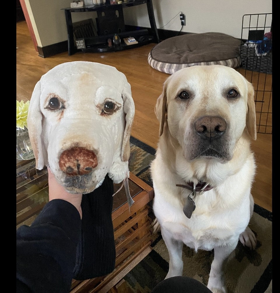 Labrador Retriever Golf Headcover , Handmade Custom Lab Gift for Golfers