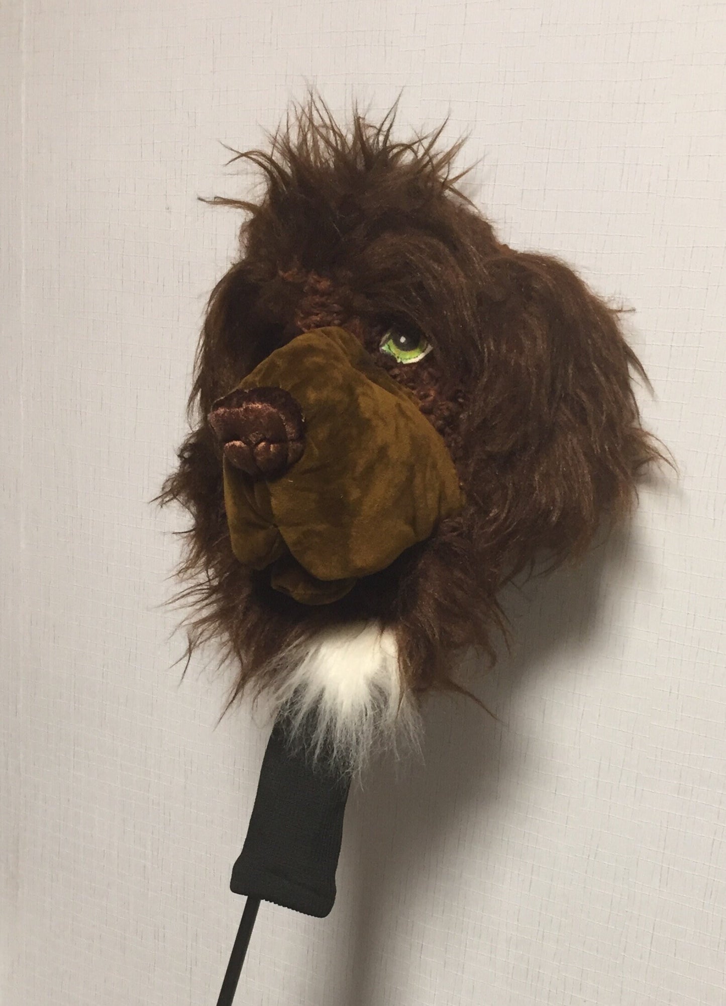 CUSTOM Newfoundland DOG PORTRAIT Golf club headcover , Personalised Golf GIft
