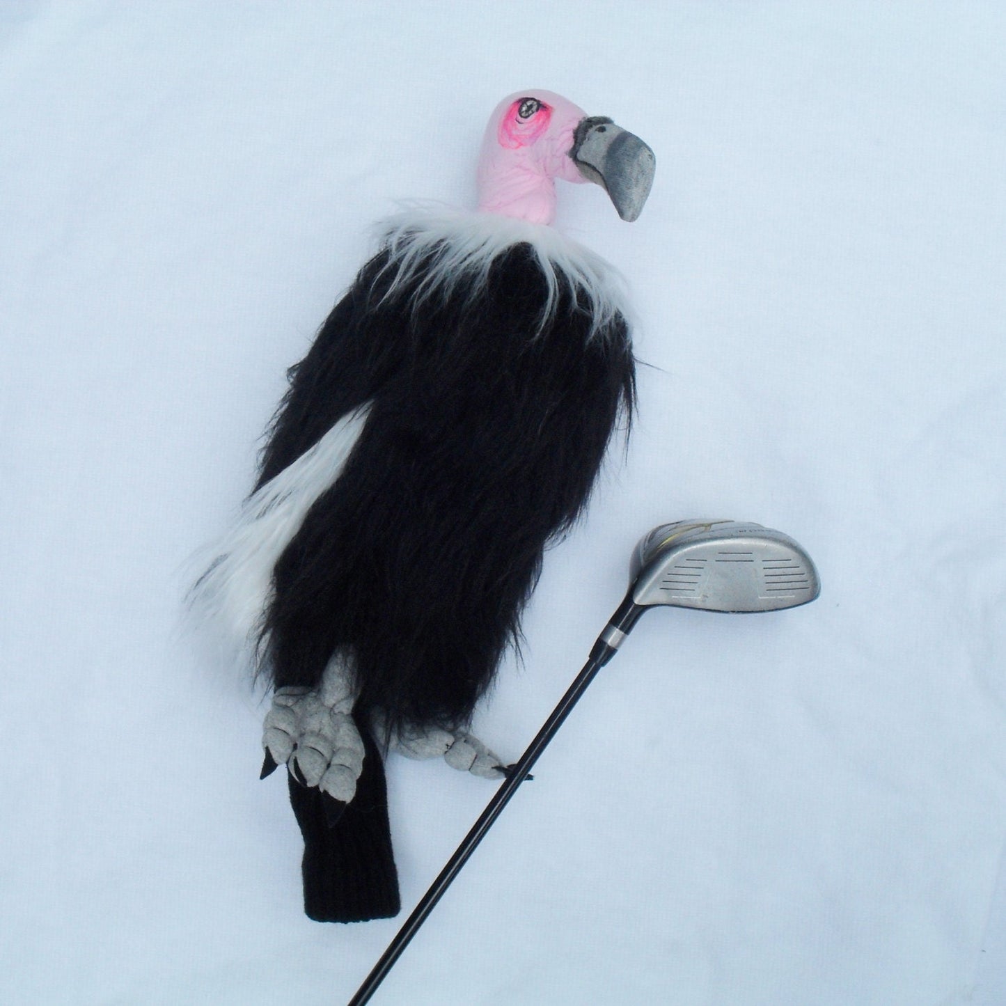 Vulture Golf Club Headcover , Unique Golf Gift for Men – Condor Golf Headcover – Novelty Golf Accessories