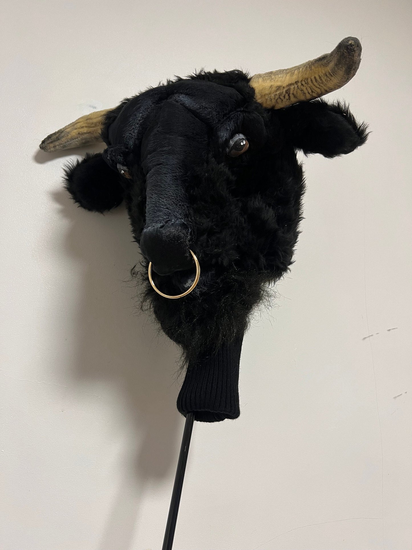 Handcrafted Bull Golf Headcover - Made-to-Order, Driver Cover – Unique Golf Gift
