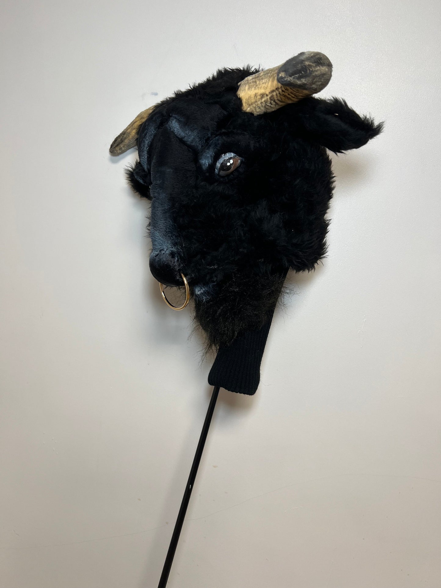 Handcrafted Bull Golf Headcover - Made-to-Order, Driver Cover – Unique Golf Gift
