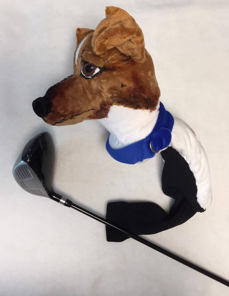 Jack Russell Golf Club Headcover -Custom Dog Portrait