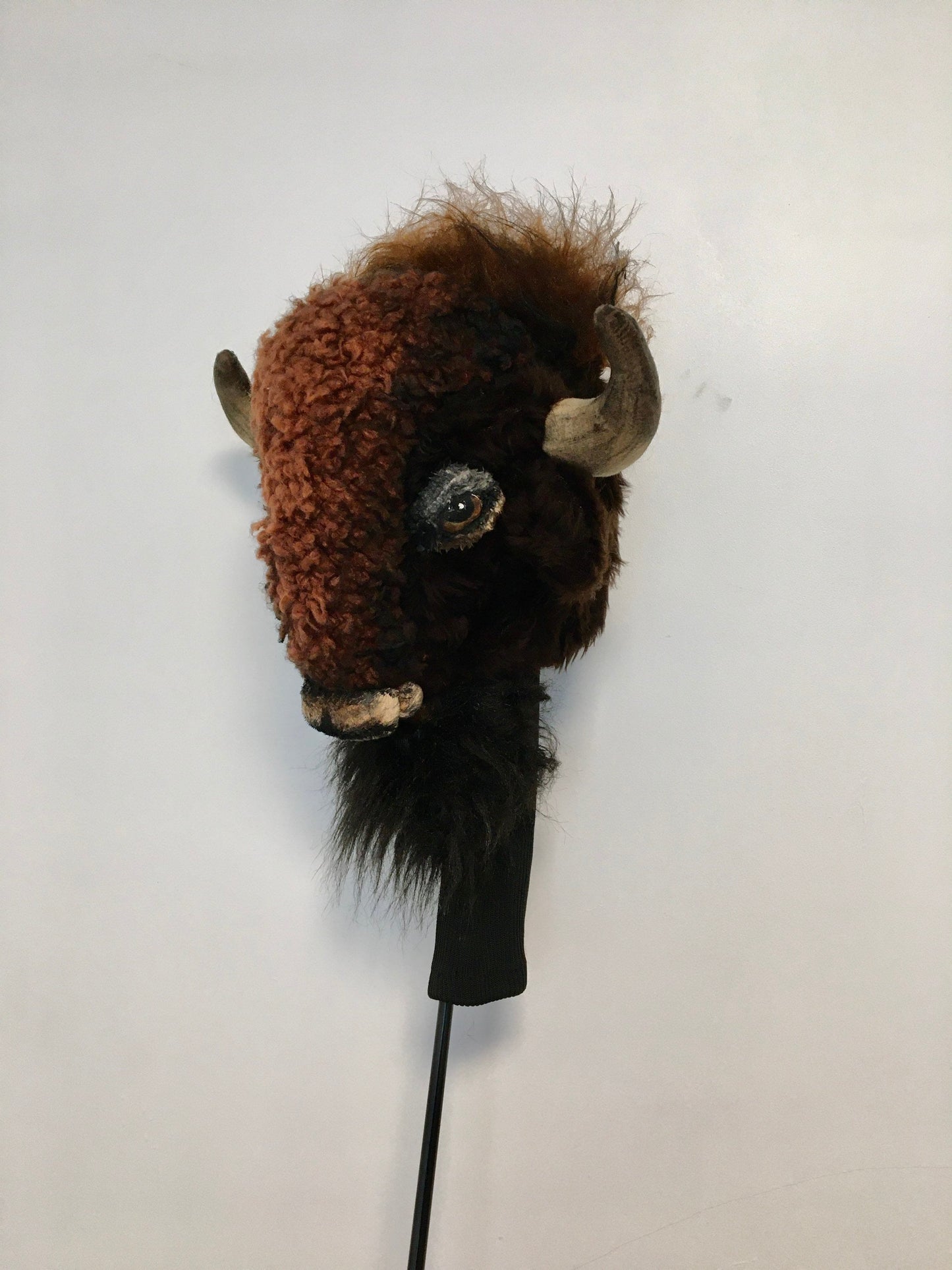 Buffalo, Bison GOLF club headcover-Handcrafted driver cover for Golfer