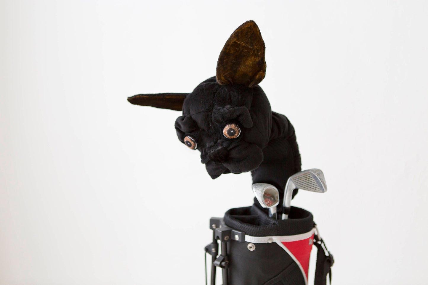 Custom French Bulldog Golf Headcover – Personalised Dog Portrait Golf Club Cover – Unique Gift for Dog Lovers