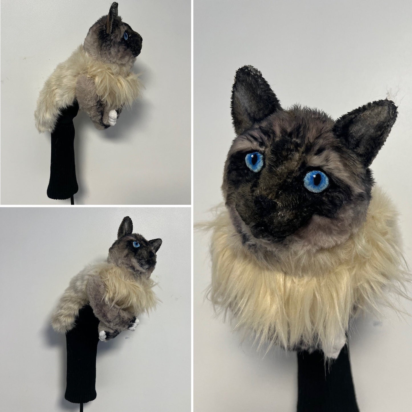 Custom Cat Portrait Golf Club Headcover – All Breeds Welcome