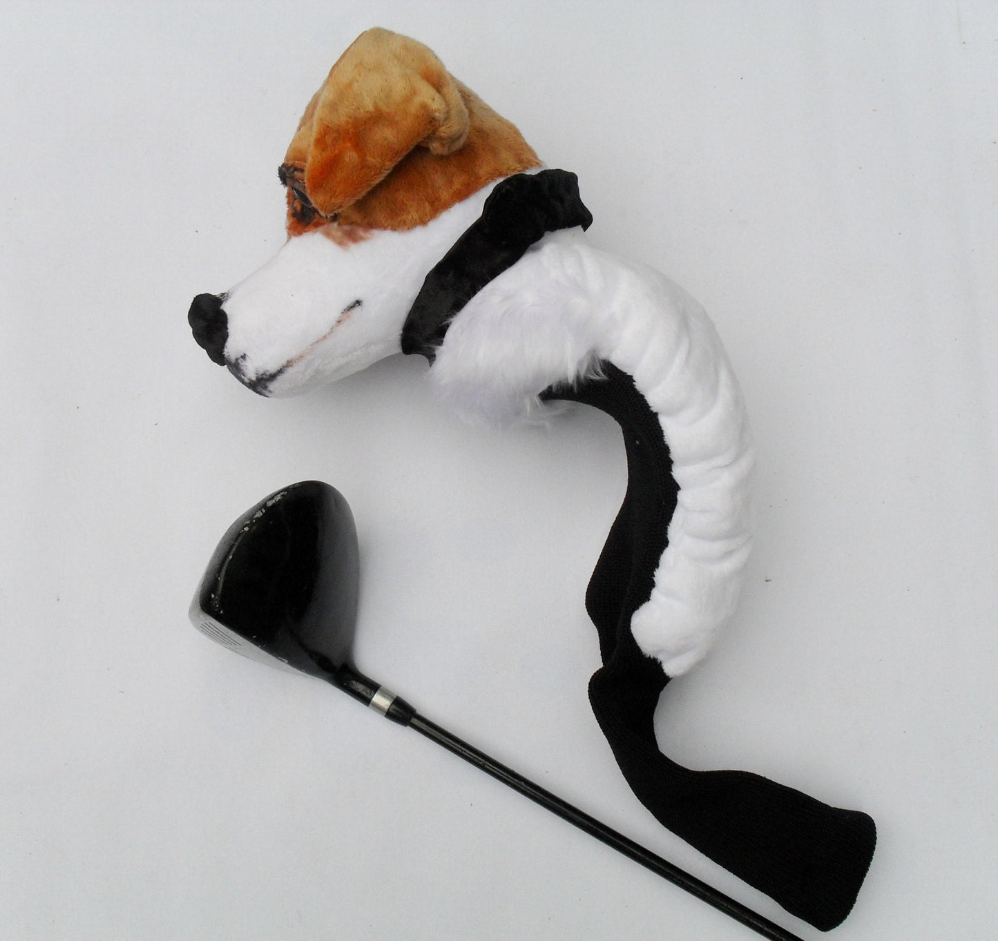 Jack Russell Golf Club Headcover -Custom Dog Portrait