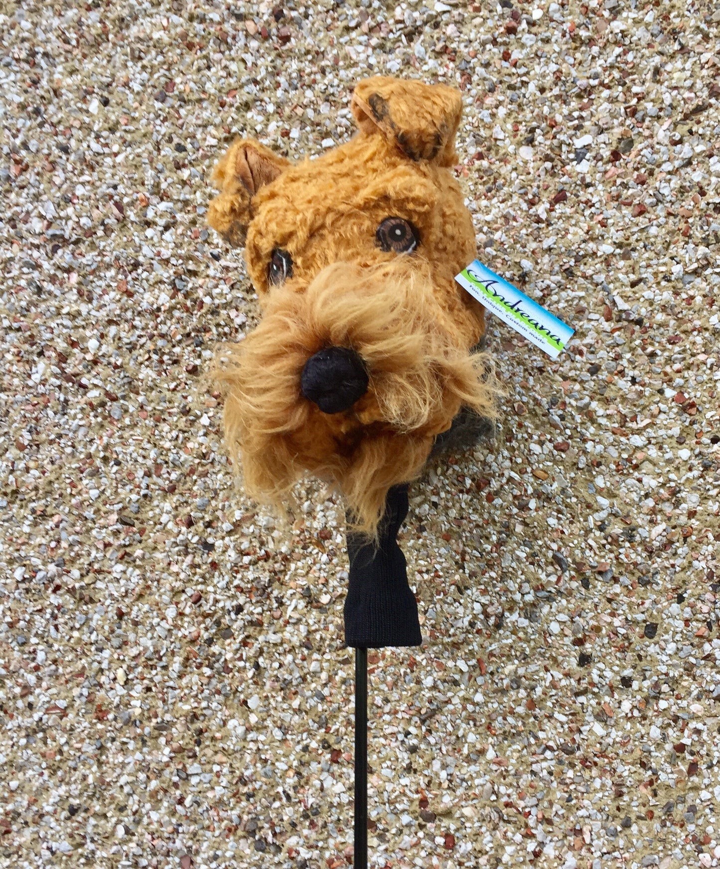 Custom Welsh Terrier Golf Headcover – Personalised Dog Portrait Golf  Gift