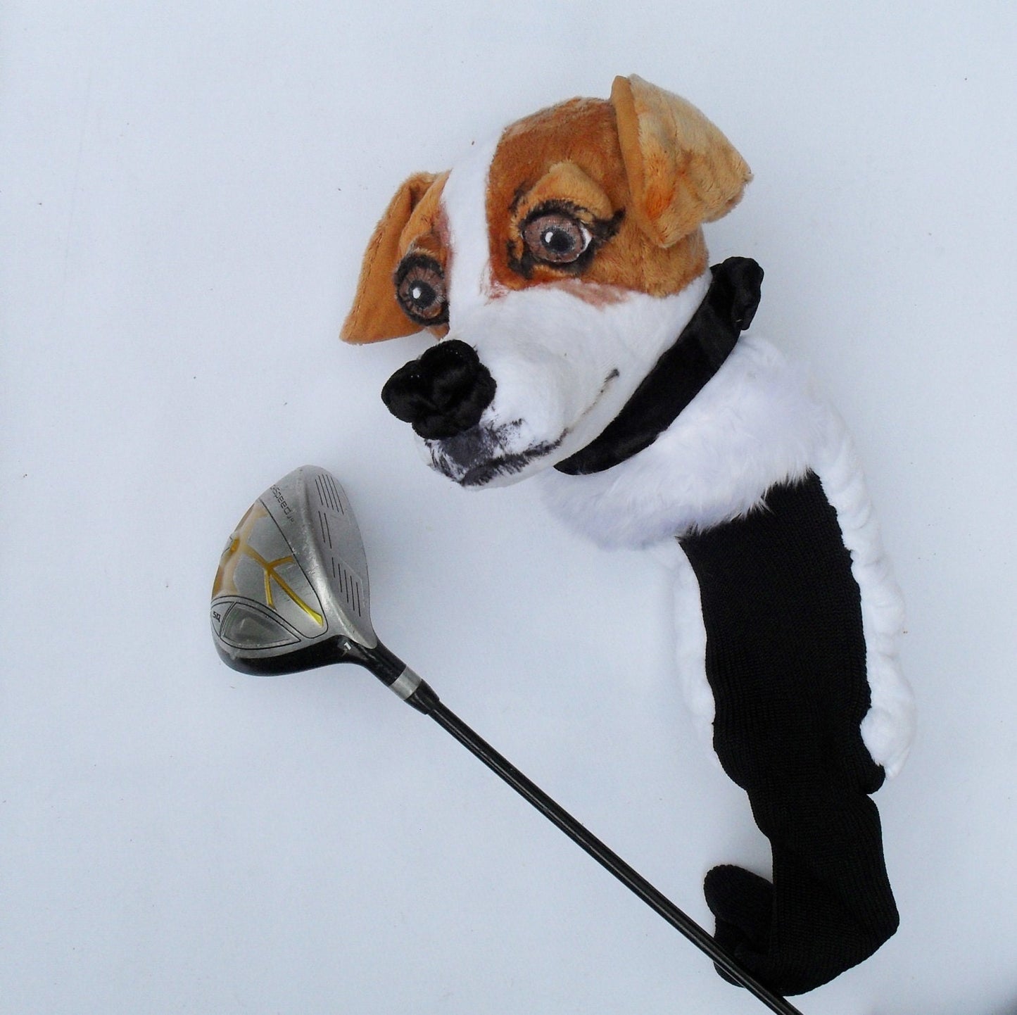 Jack Russell Golf Club Headcover -Custom Dog Portrait