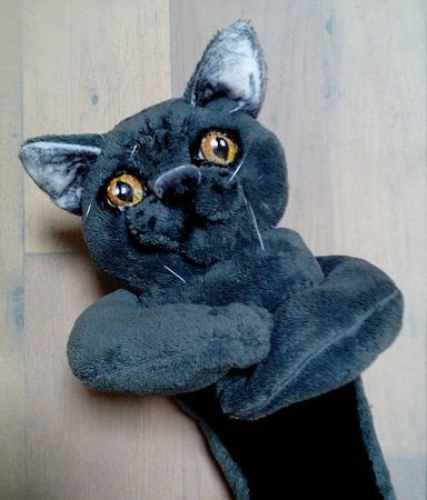 Custom British Shorthair Cat Golf Club Headcover- Handcrafted Pet Portrait Driver Cover