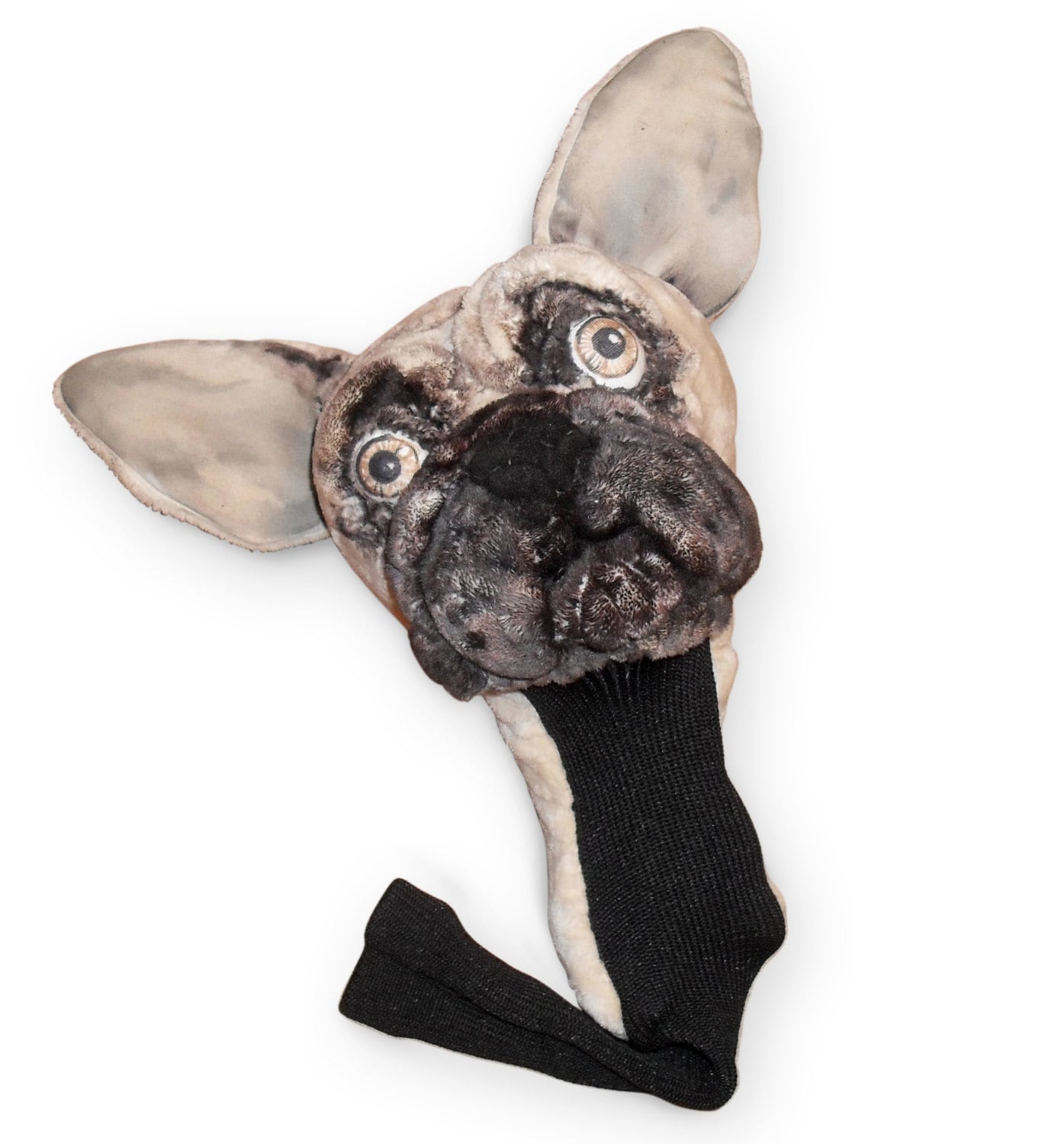 Custom French Bulldog Golf Headcover – Personalised Dog Portrait Golf Club Cover – Unique Gift for Dog Lovers