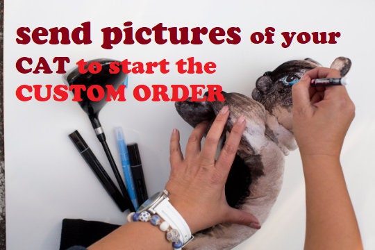 Custom British Shorthair Cat Golf Club Headcover- Handcrafted Pet Portrait Driver Cover