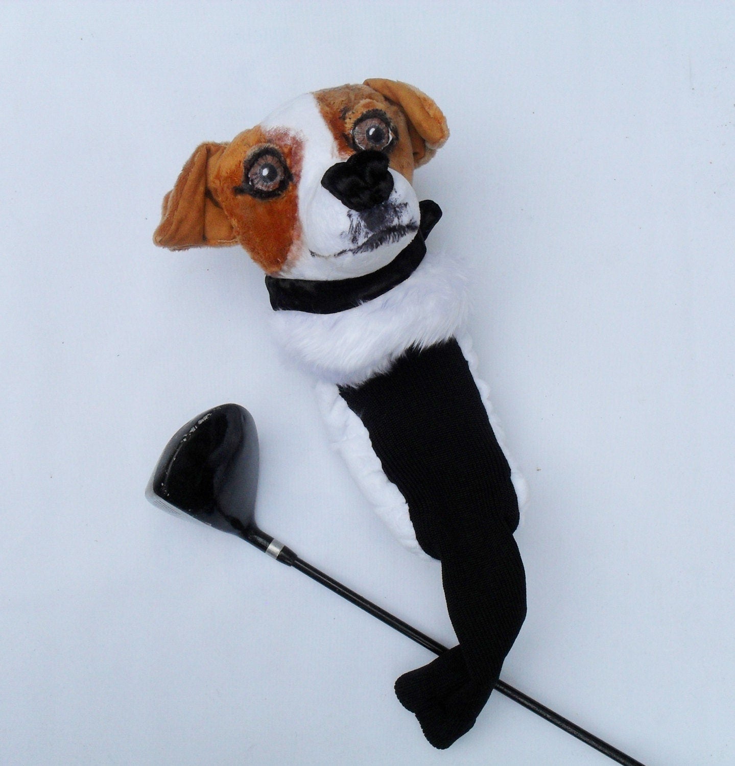 Jack Russell Golf Club Headcover -Custom Dog Portrait