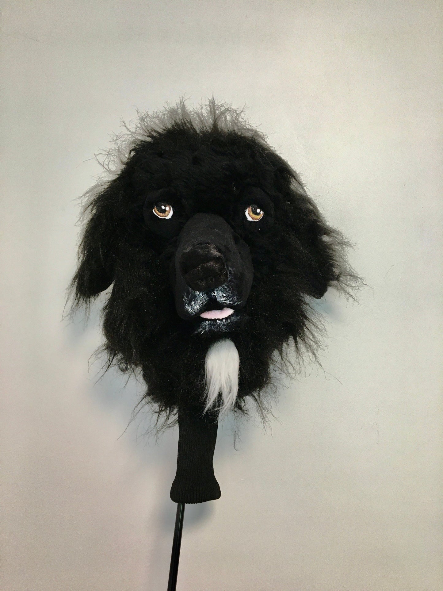 CUSTOM Newfoundland DOG PORTRAIT Golf club headcover , Personalised Golf GIft