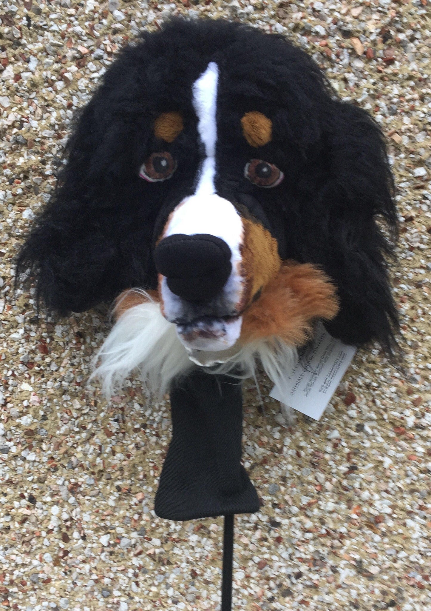 Custom Golf Club headcover , Bernese Mountain Dog Portrait