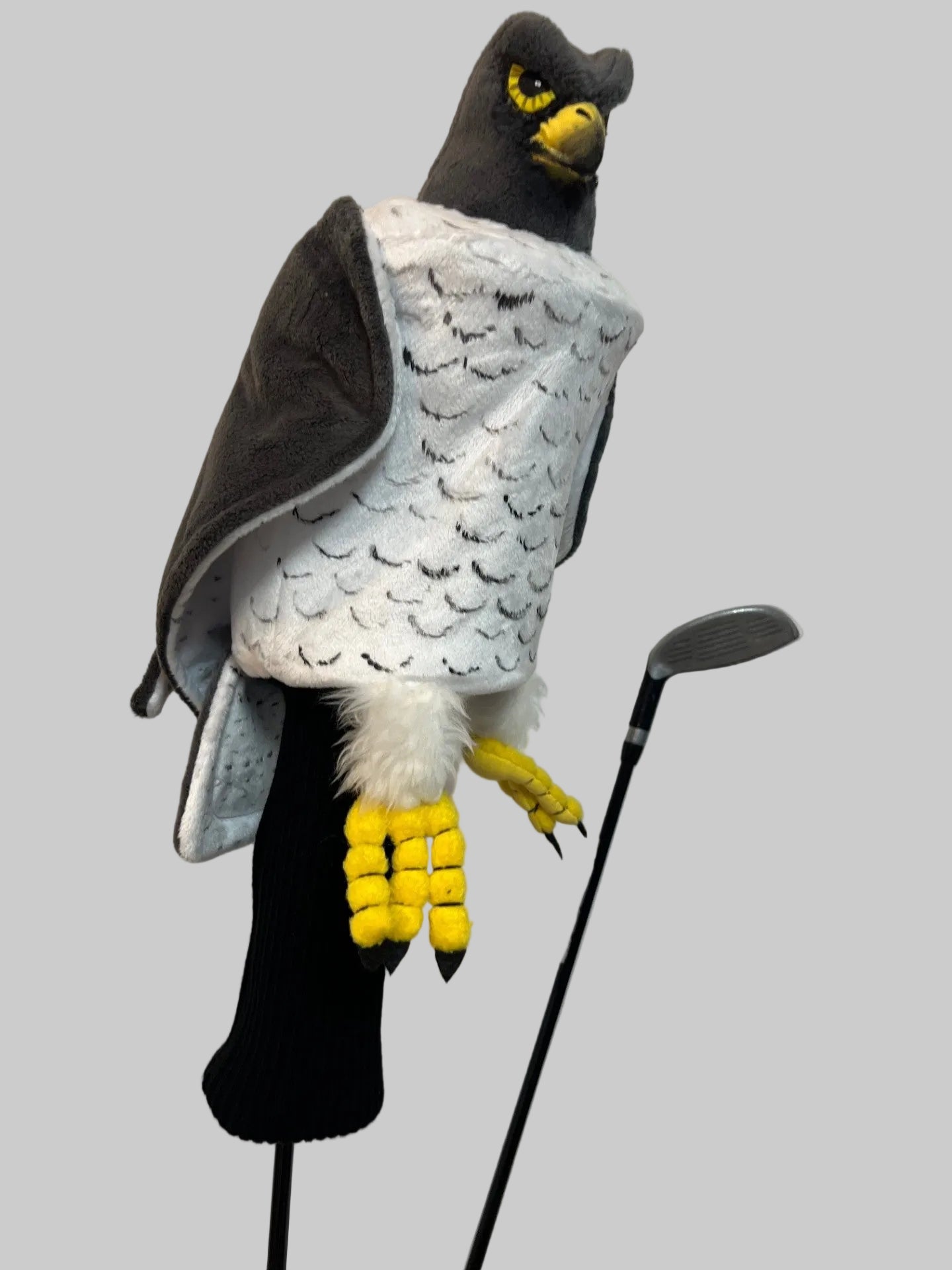 Perigrine Falcon Golf driver headcover, Unique Golfer gift, premium club protection
